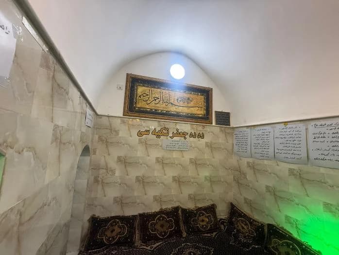 صورة من وثيقة تكية ده ده جعفر