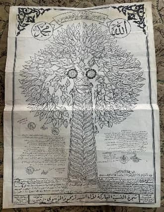 صورة من وثيقة تكية ار محمود -تلعفر-الموصل